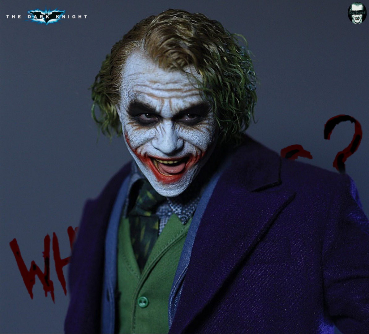Custom TDK Heath Ledger’s Joker 1/6 Scale Action Figure