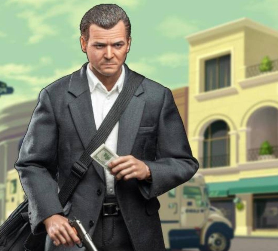 CCToys GTA V Michael De Santa 1/6 Scale Action Figure /Extremely Rare