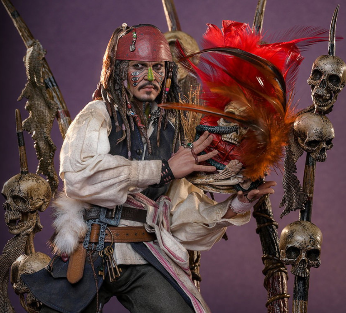 Pelegostos Chief Jack Sparrow Sixth Scale Figure Hot Toys