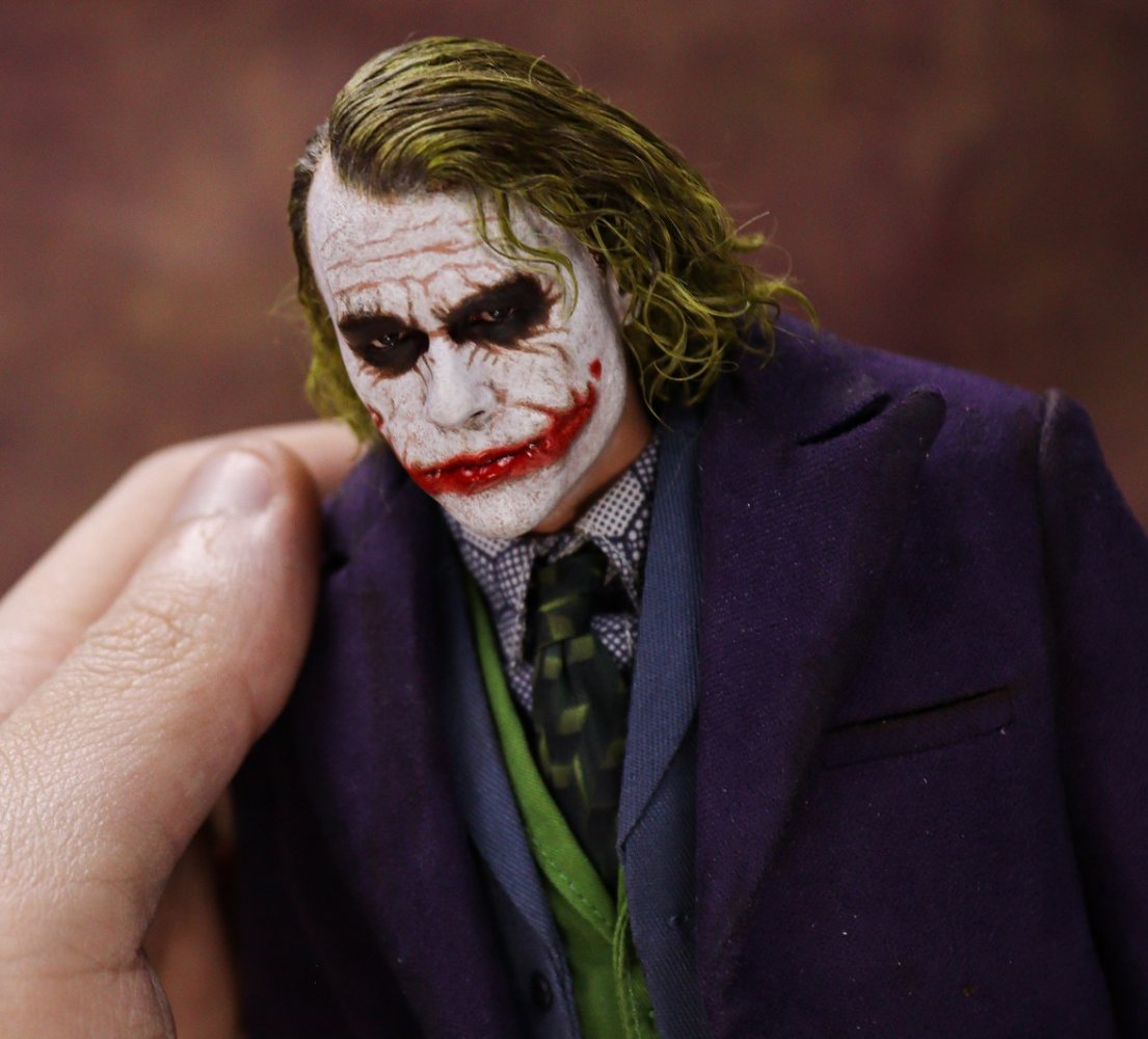TDK Custom Joker (Rooted Hair) 1/6 Scale Collectible Action Figure