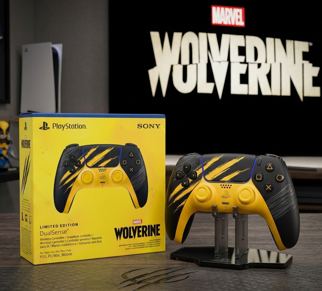 SONY PlayStation DualSense™ Wireless Controller - Marvel's Wolverine - Battle Yellow Limited Edition