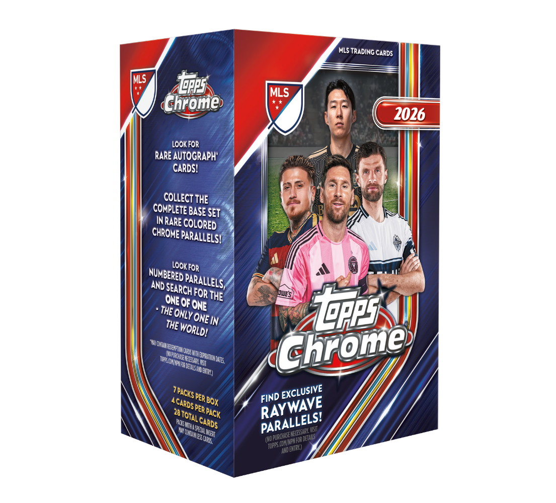 Topps Chrome® Major League Soccer 2026 - Value Box