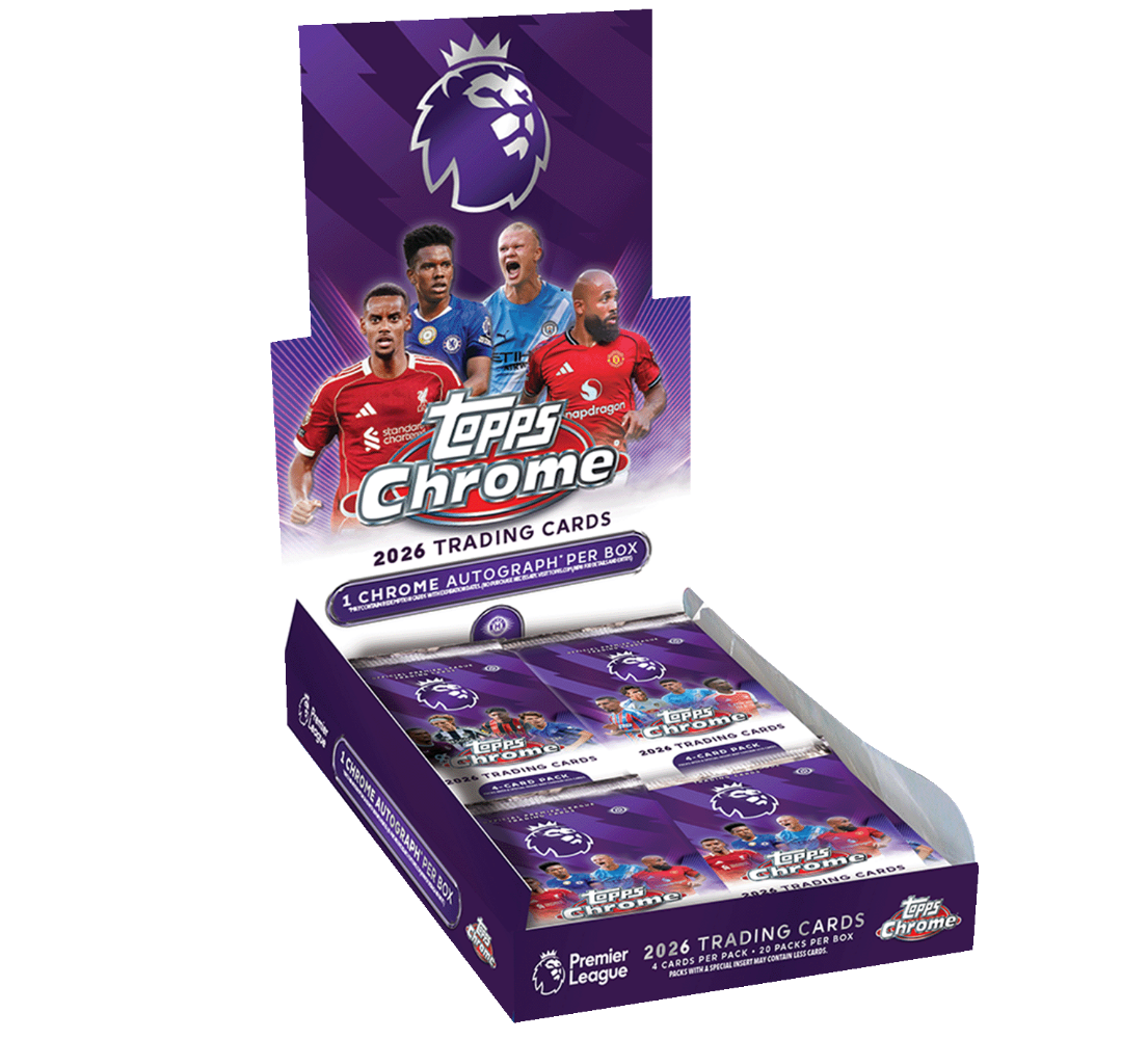 2026 Topps Chrome Premier League - (Hobby Box)