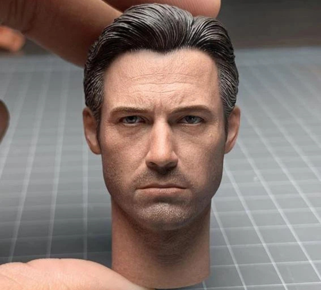 First Rate FR-12 Ben Affleck 1/6 Scale Head Sculpt