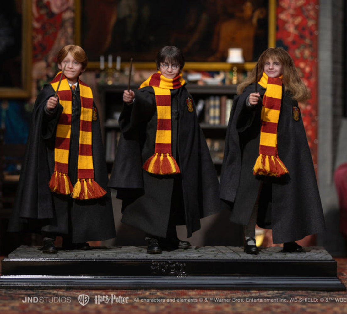 JND Studios Harry Potter And The Philosopher's Stone KJW003 (Type C) (Harry, Hermione, Ron) 1/6 Action Figures
