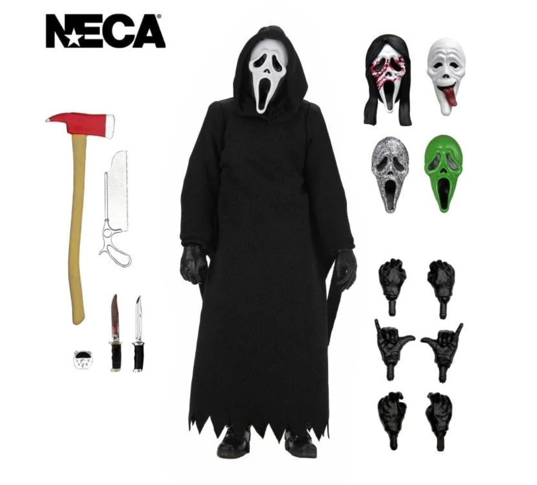 Ghost Face - Ultimate Ghost Face Returns 7" Scale Action Figure By NECA