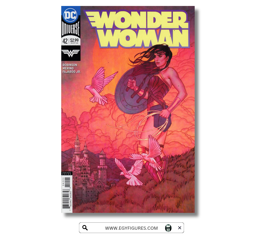 Wonder Woman #42 Variant Cover By Frison